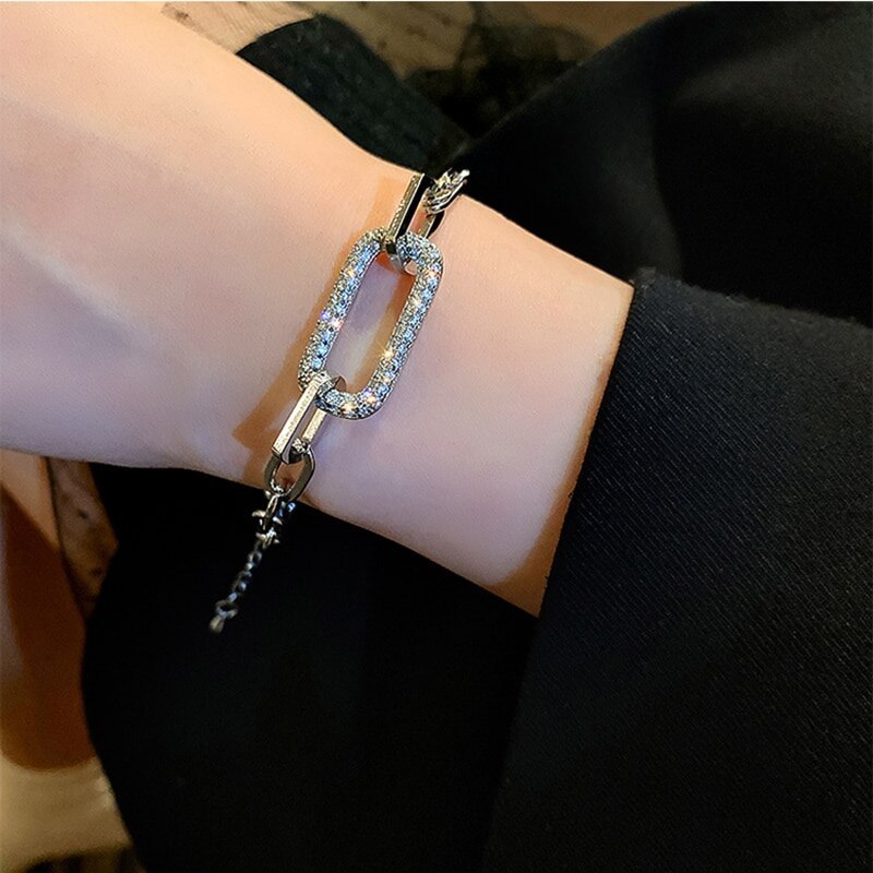 Chain 18k Gold Plated with Moissanites Diamonds | Mix Mix Style [Hot Seller]-Mix MIx Style