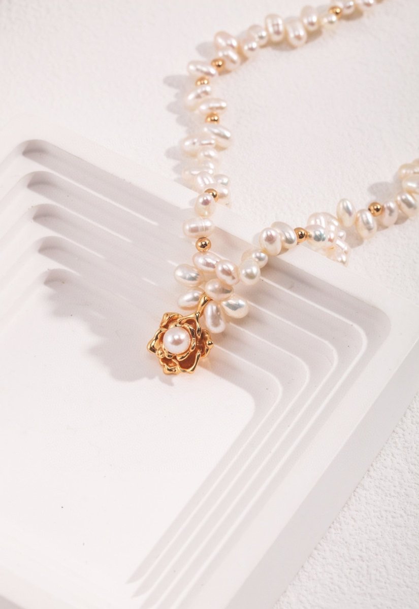 Classic Elegant Mabe Pearl Necklace | Mix Mix Style [Hot Seller]-Mix MIx Style